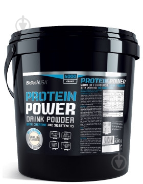 Протеин BioTechUSA Protein power шоколад 4 кг - фото 1