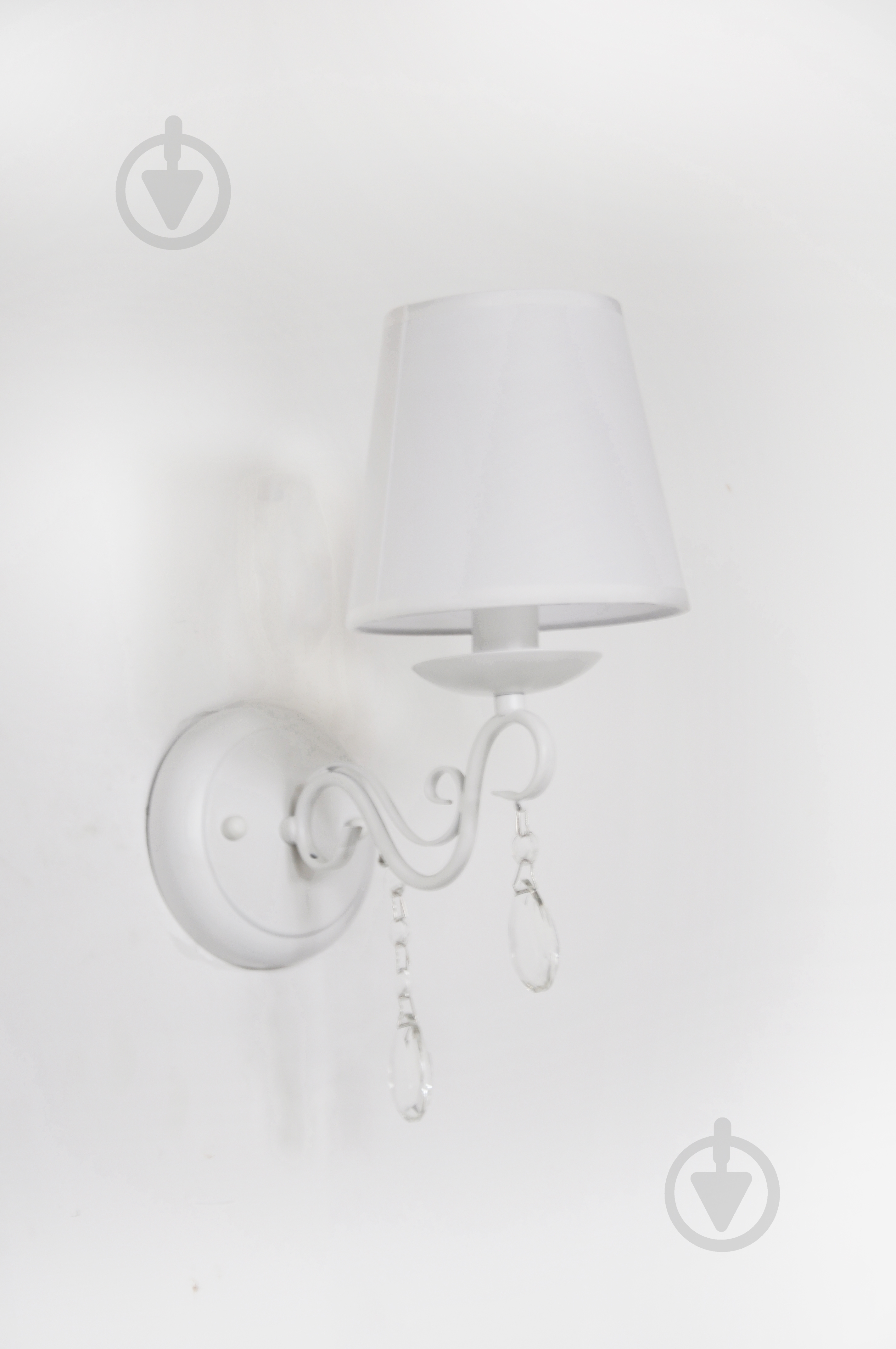 Бра Victoria Lighting 1x40 Вт E14 белый Dalila - фото 1