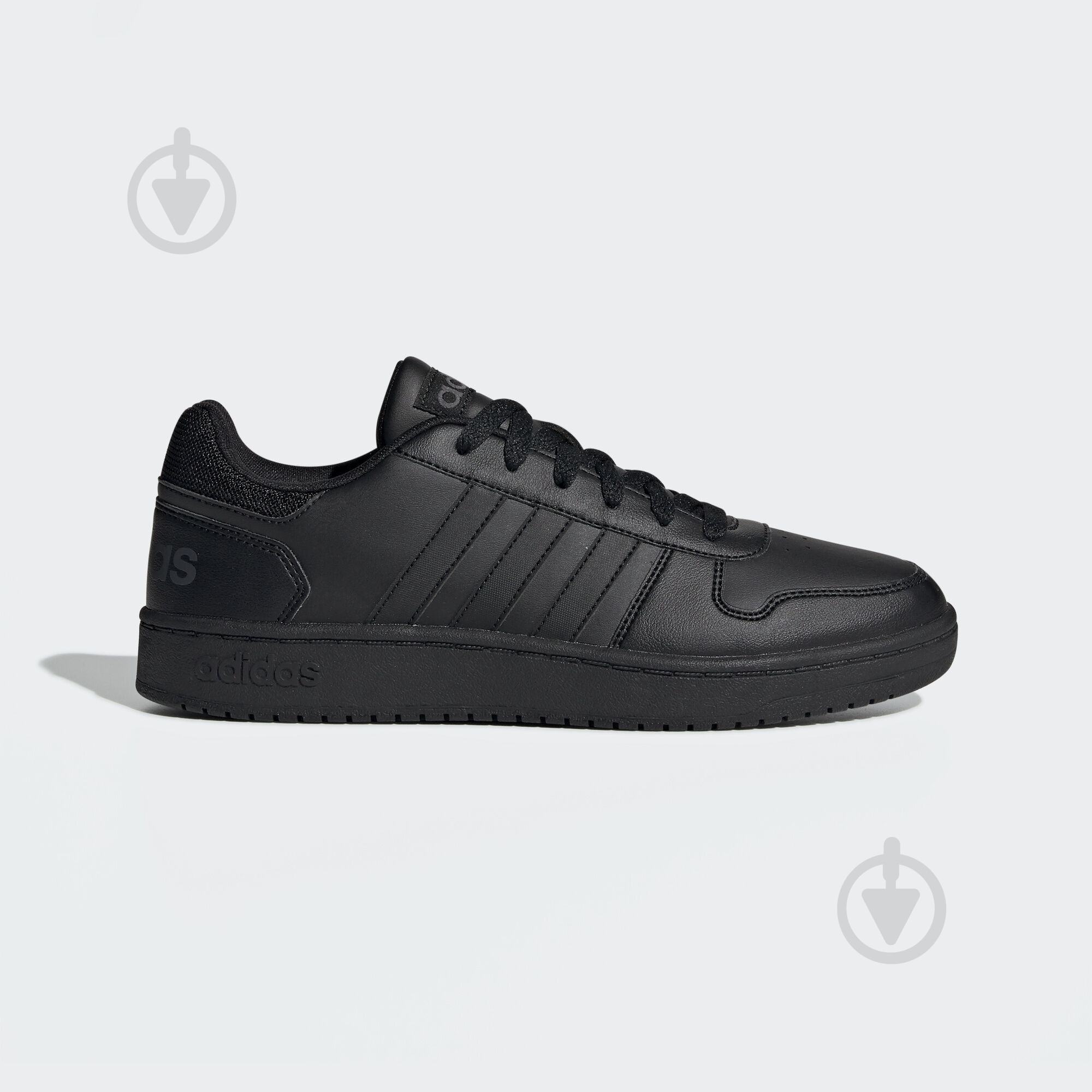 Кроссовки мужские зимние Adidas HOOPS 2.0 EE7422 р.43 1/3 черные - фото 1