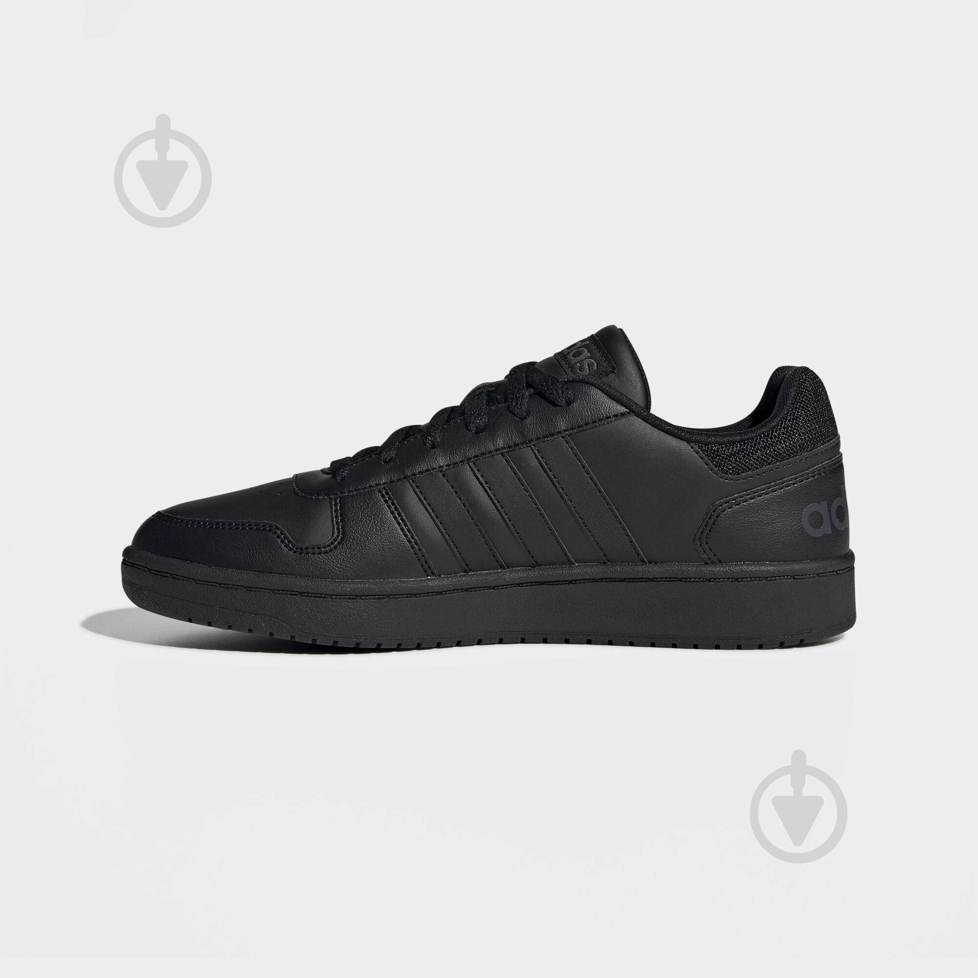 Кроссовки мужские зимние Adidas HOOPS 2.0 EE7422 р.43 1/3 черные - фото 6