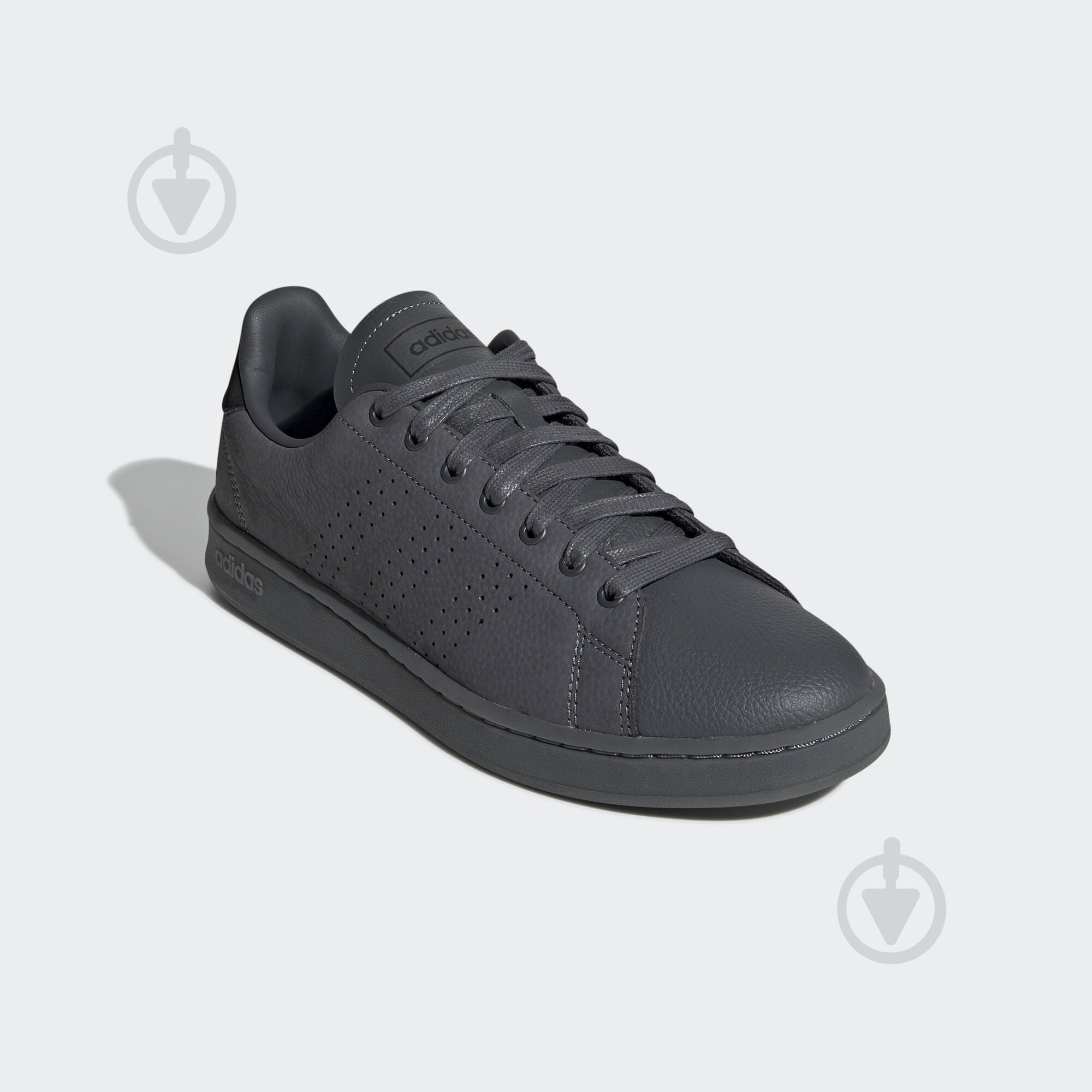 Кроссовки мужские зимние Adidas ADVANTAGE EE7678 р.42 темно-серые - фото 4