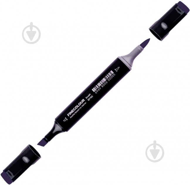 Маркер спиртовий FINECOLOUR EF102-115 пігментований фіолетовий - фото 1