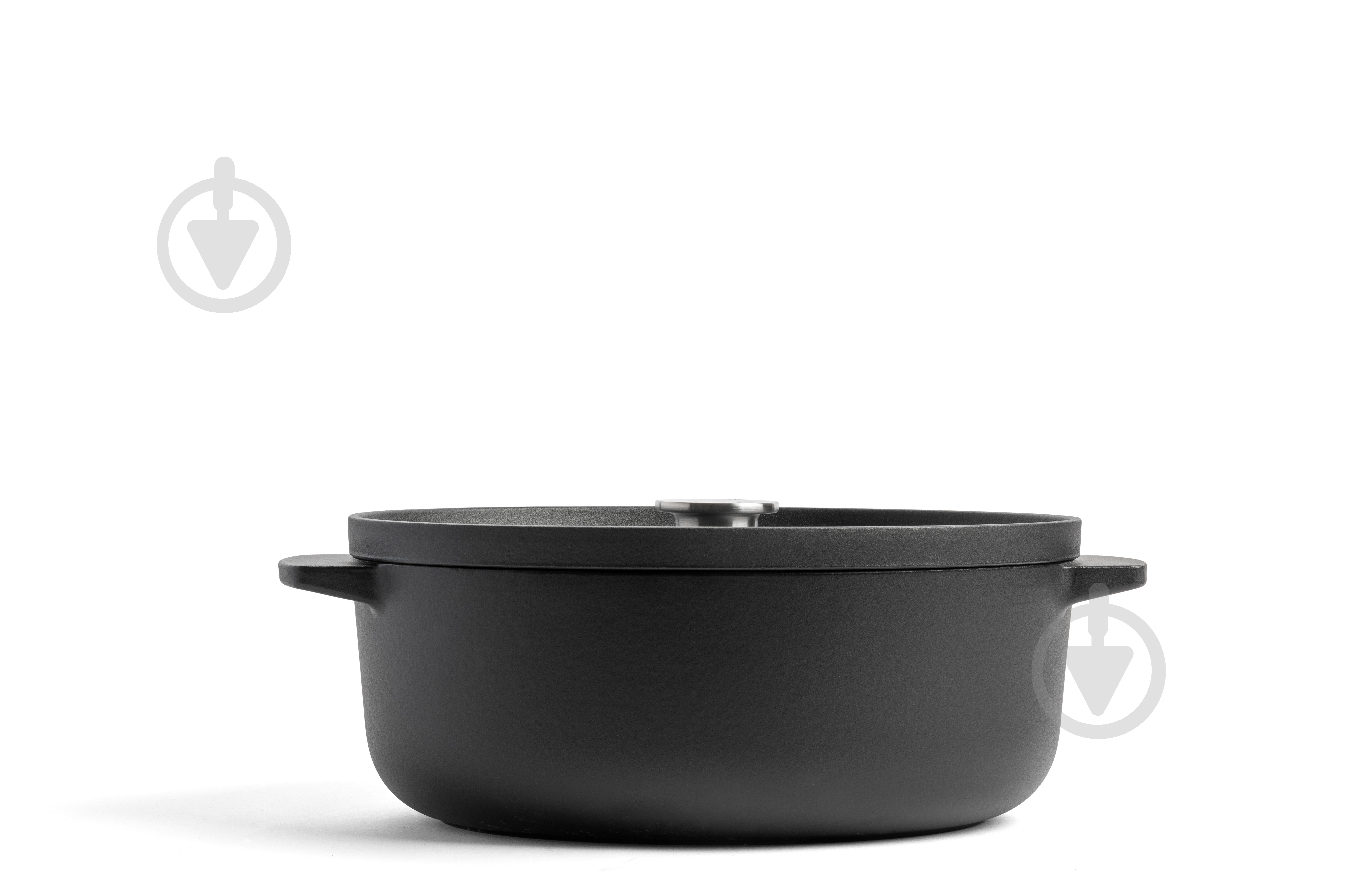 Гусятниця з кришкою KitchenAid Matte Oven-to-table 5,6 л чорна (CC004900-001) - фото 2