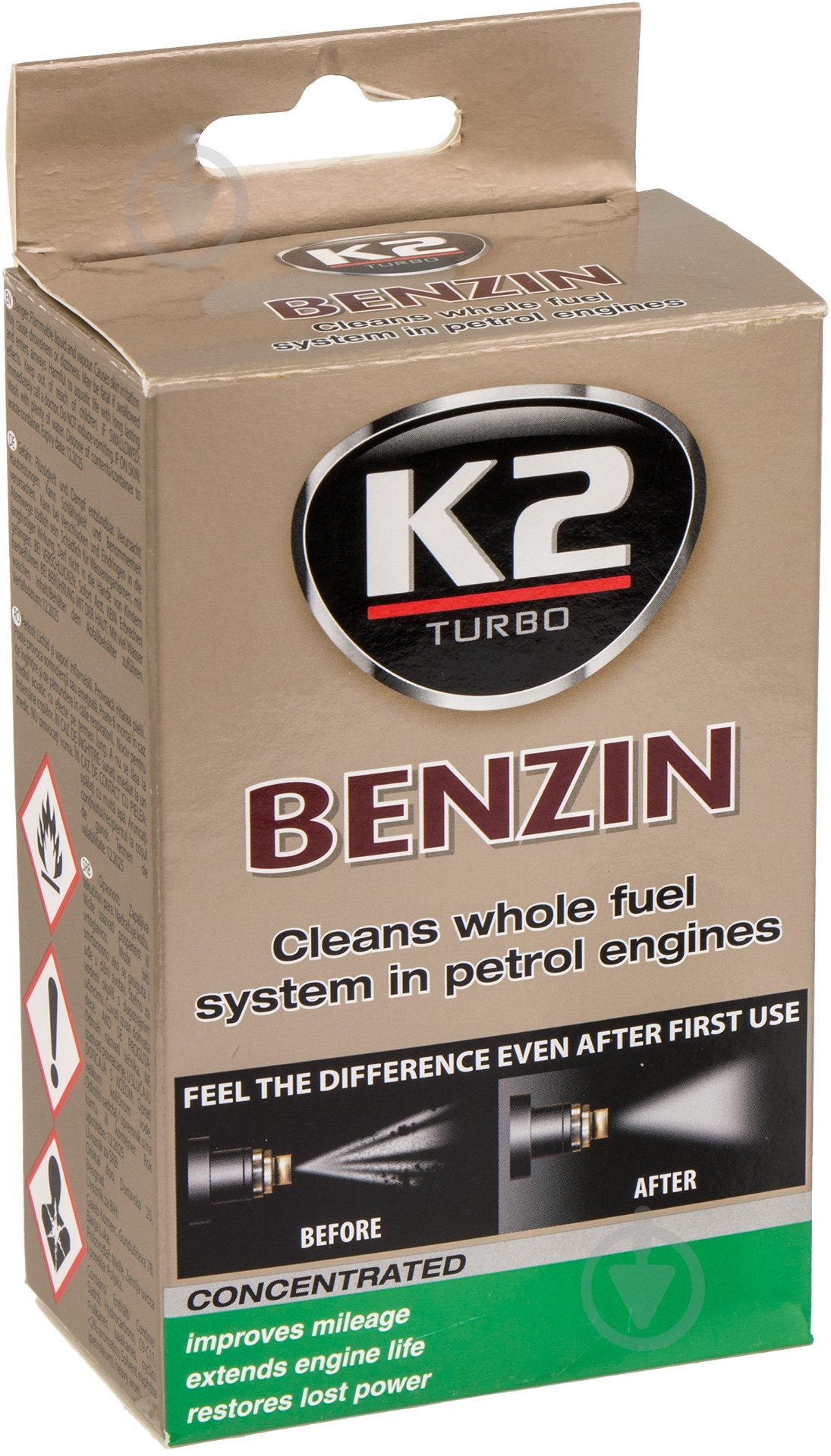 Очисник інжектора K2 Turbo benzin T311 50 мл - фото 2