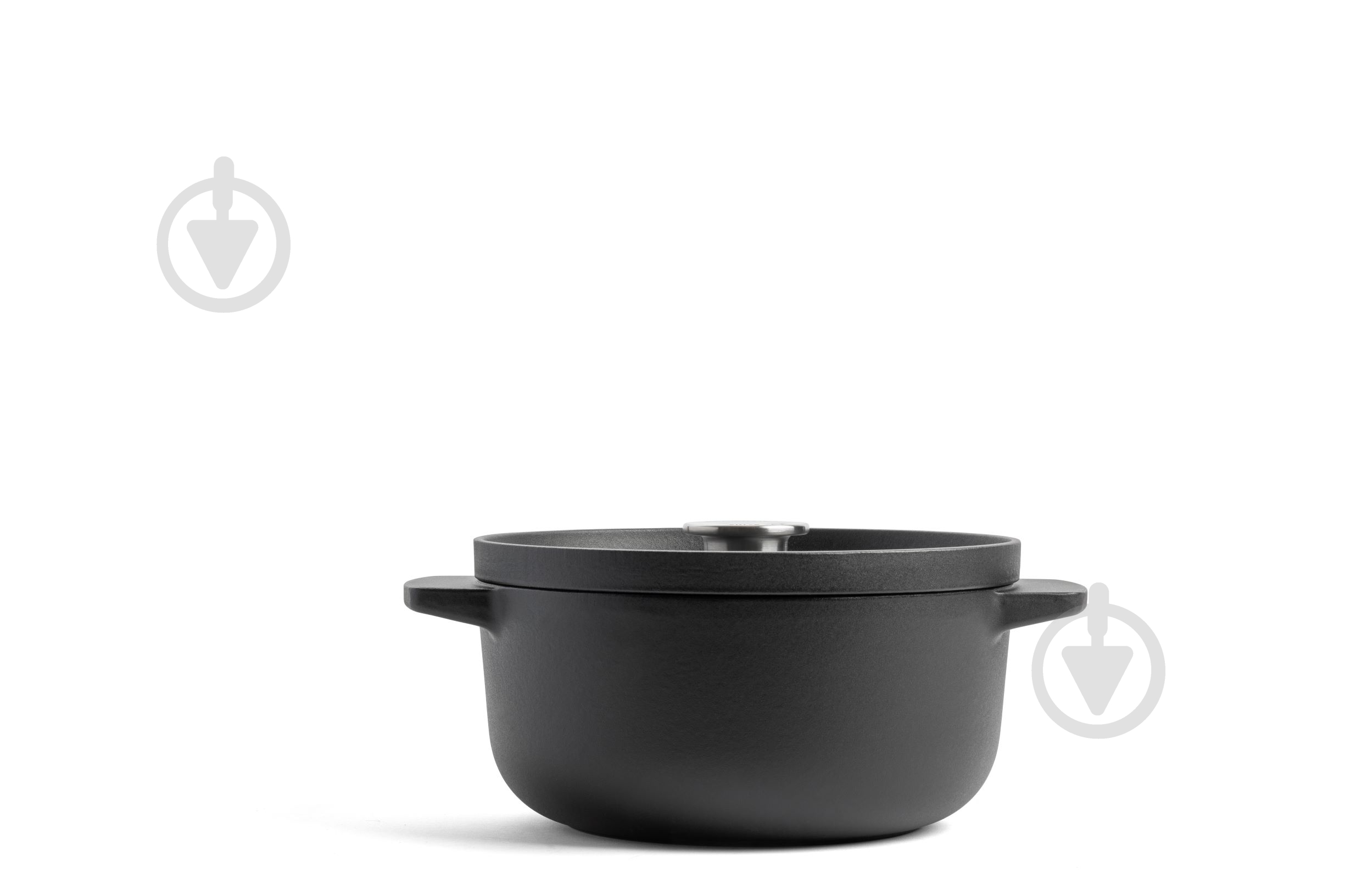 Каструля з кришкою KitchenAid Matte Oven-to-table 3,3 л чорний (CC004899-001) - фото 1