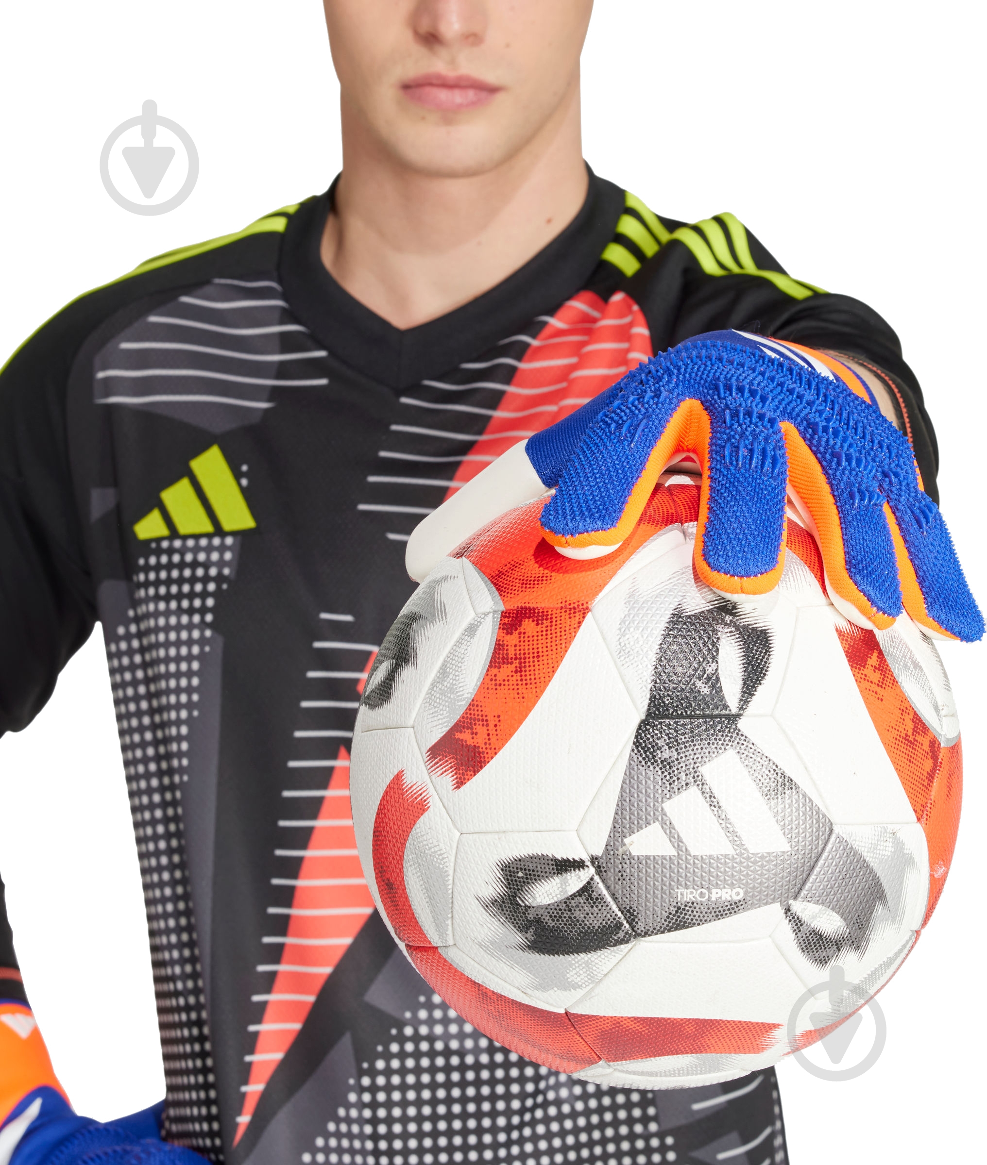 Воротарські рукавиці Adidas PREDATOR PRO IS7587 7 синій - фото 6
