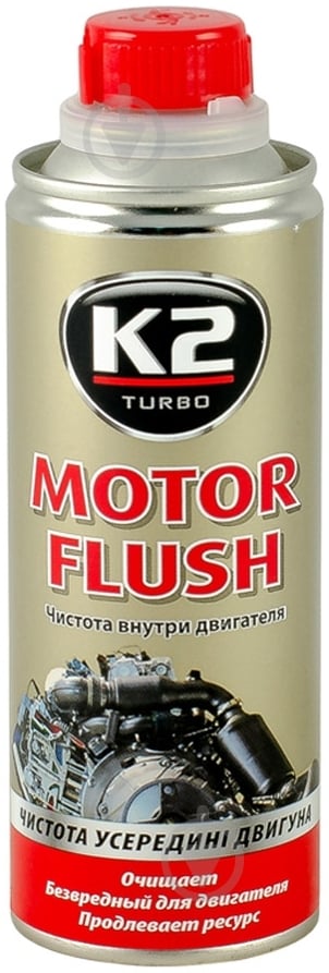 Промывка масляной системы K2 MOTOR FLUSH 250 мл - фото 1