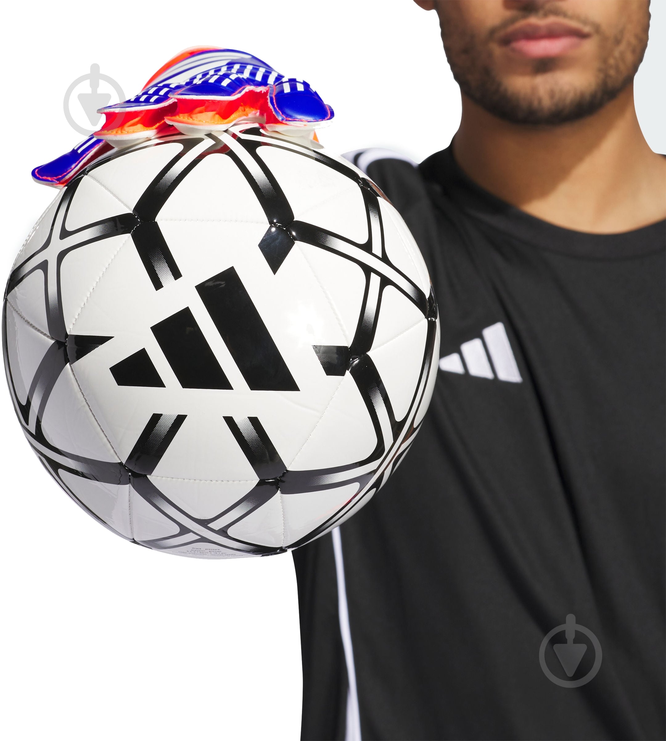 Воротарські рукавиці Adidas PREDATOR TRAINING IX3870 11 синій - фото 6 Воротарські рукавиці Adidas PREDATOR TRAINING IX3870 11 синій - фото 6