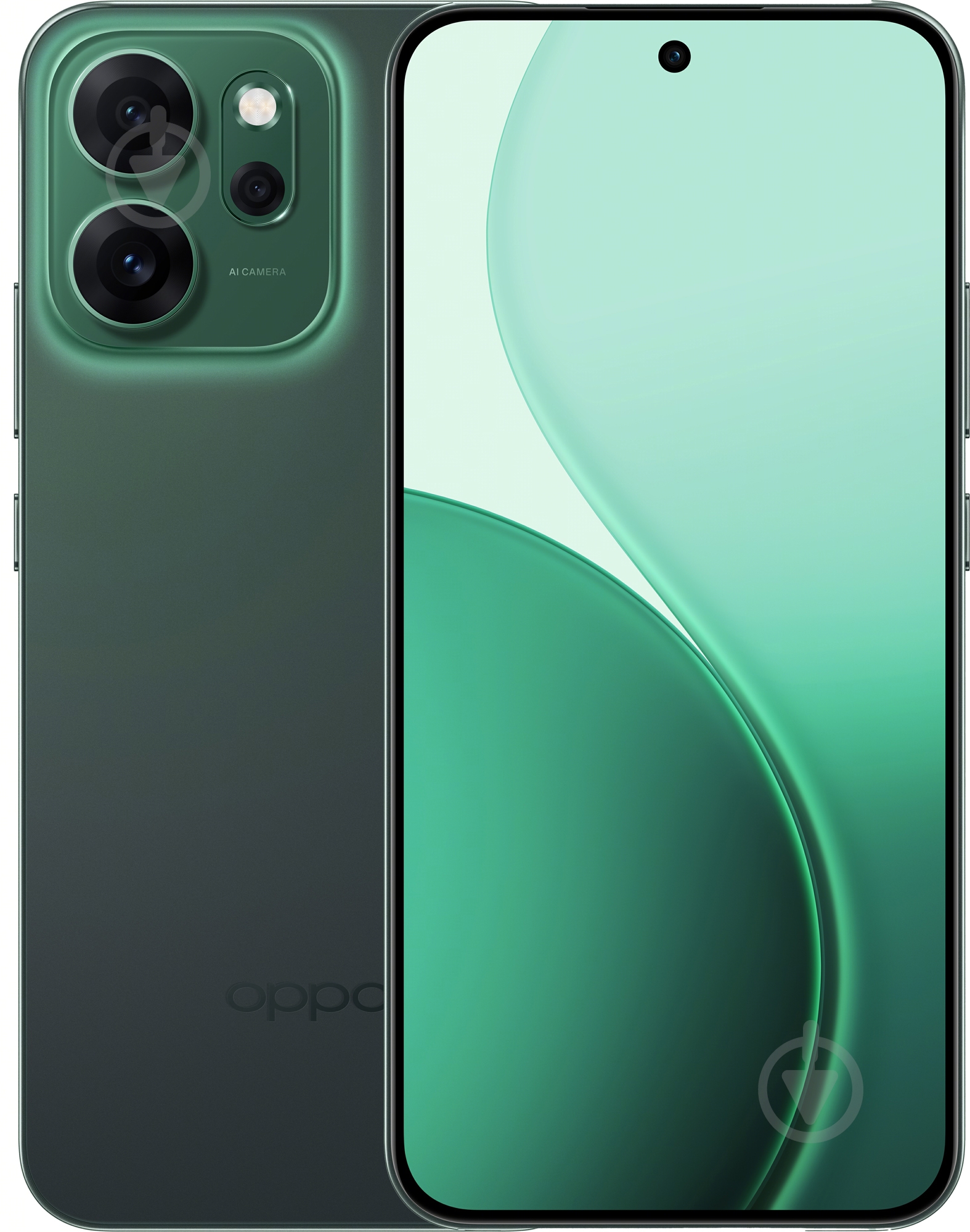 Смартфон OPPO Reno14FS CPH2743 12/512GB luminous green (CPH2743) - фото 1