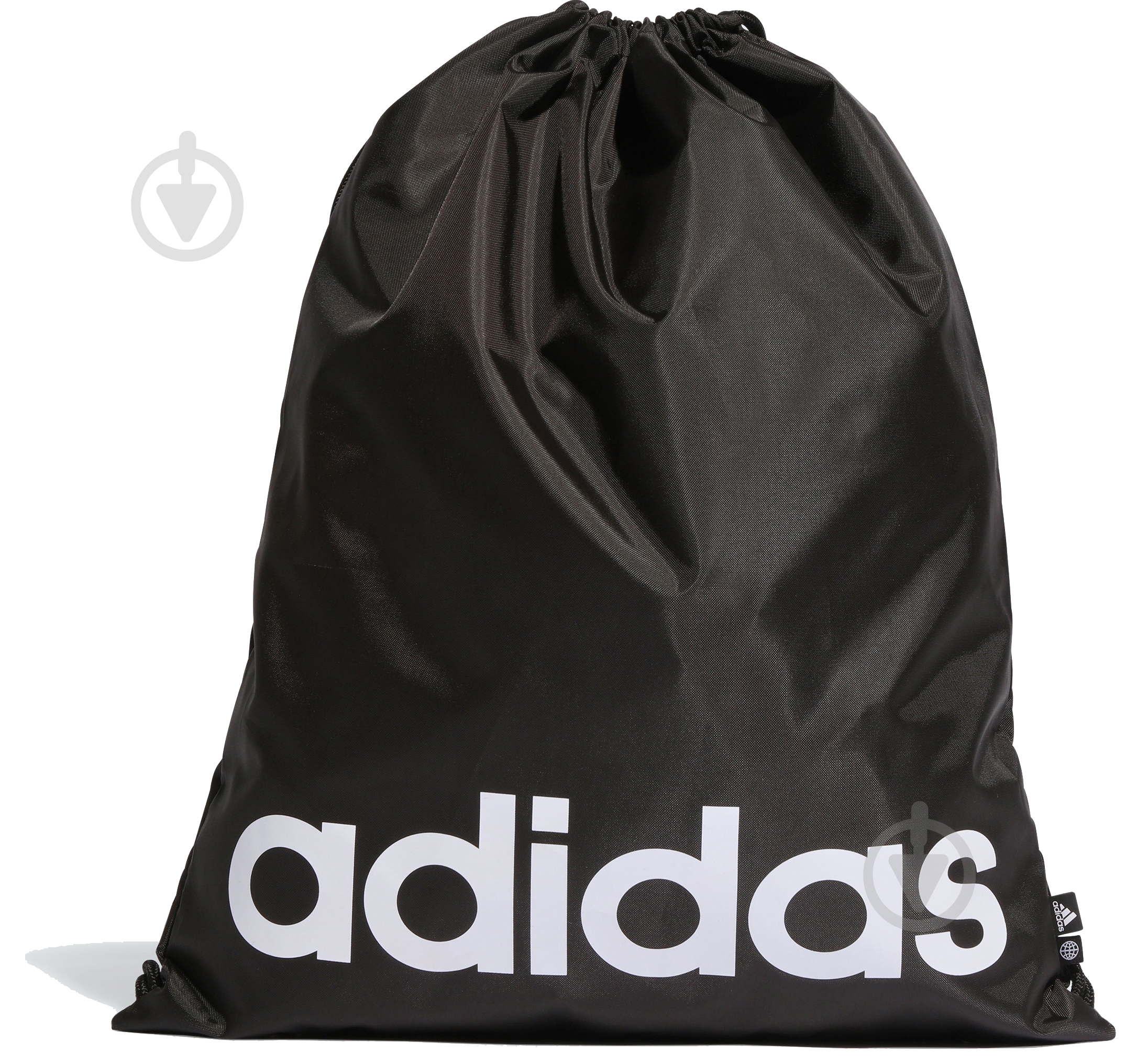 Сумка-мешок Adidas LINEAR GYMSACK HT4740 16 л черный - фото 1