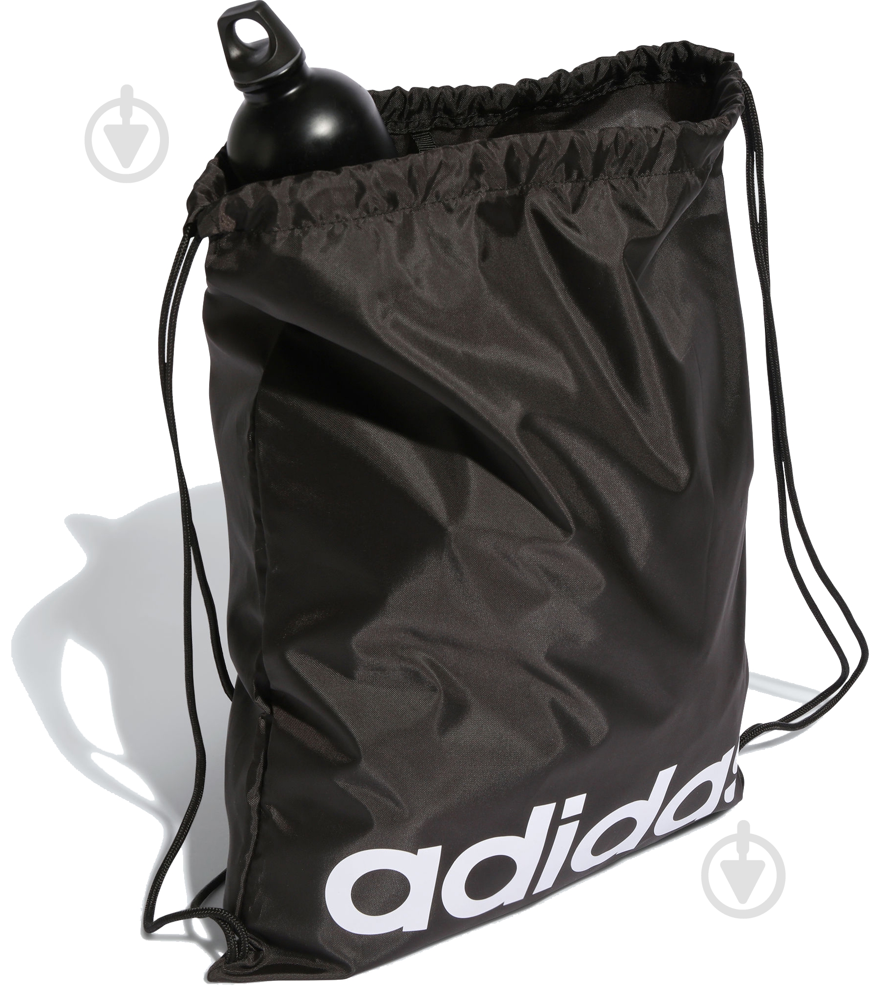 Сумка-мешок Adidas LINEAR GYMSACK HT4740 16 л черный - фото 4