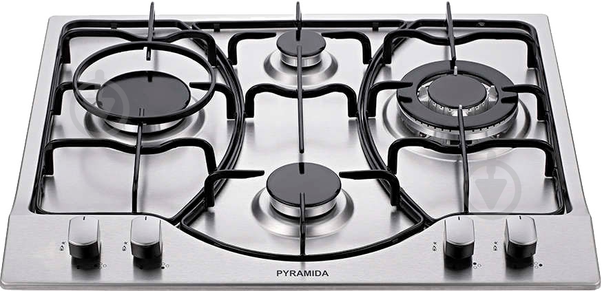 Варочная поверхность газовая Pyramida PFA 640 IX E/R - фото 1
