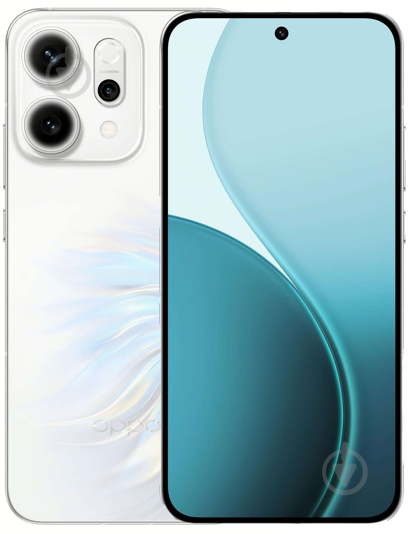Смартфон OPPO Reno14 CPH2737 12/256GB opal white (CPH2737) - фото 1