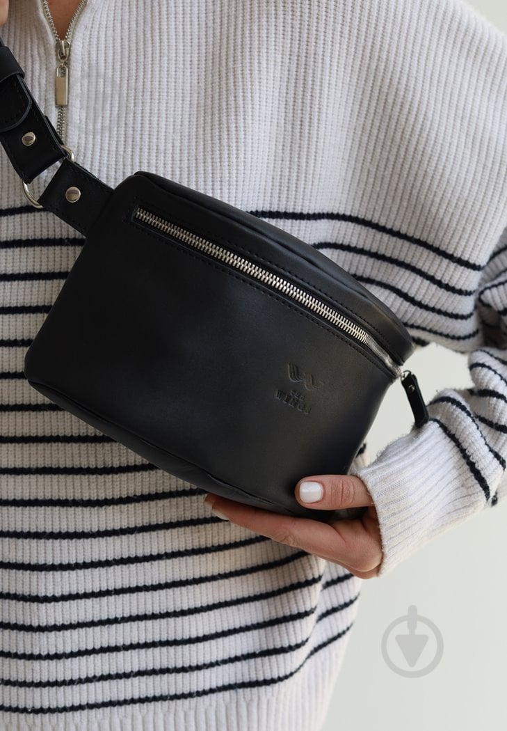 Сумка поясна BlankNote чорний TW-BeltBag-black - фото 1 Сумка поясна BlankNote чорний TW-BeltBag-black - фото 1