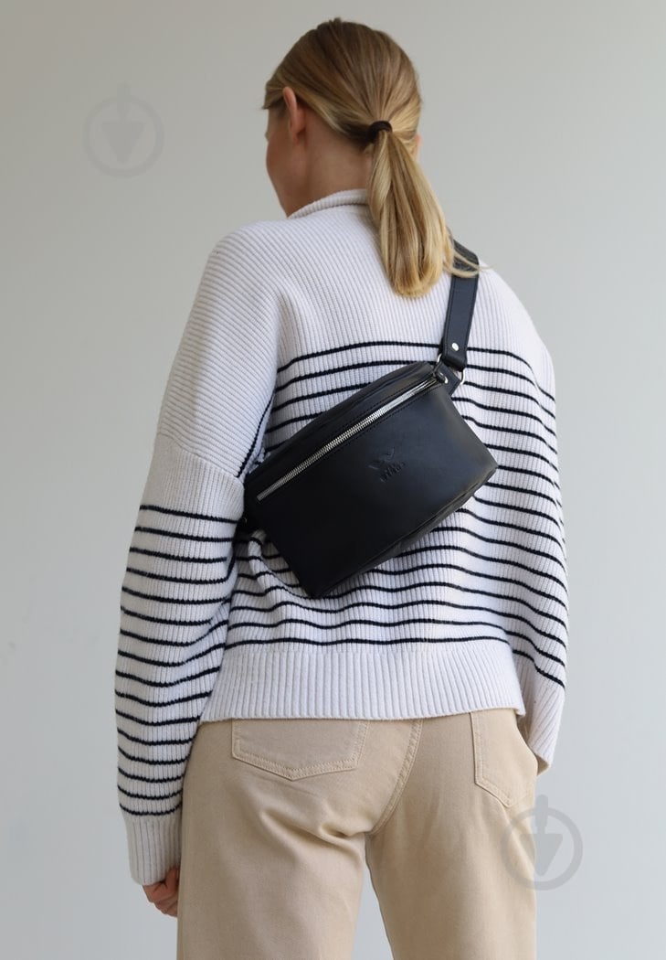 Сумка поясна BlankNote чорний TW-BeltBag-black - фото 4 Сумка поясна BlankNote чорний TW-BeltBag-black - фото 4