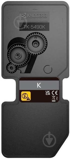 Картридж лазерный Kyocera TK-5490K черный - фото 1