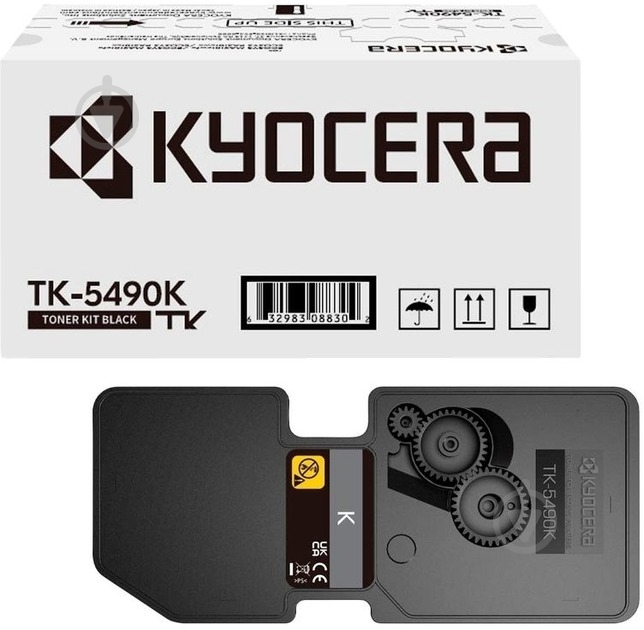 Картридж лазерный Kyocera TK-5490K черный - фото 2