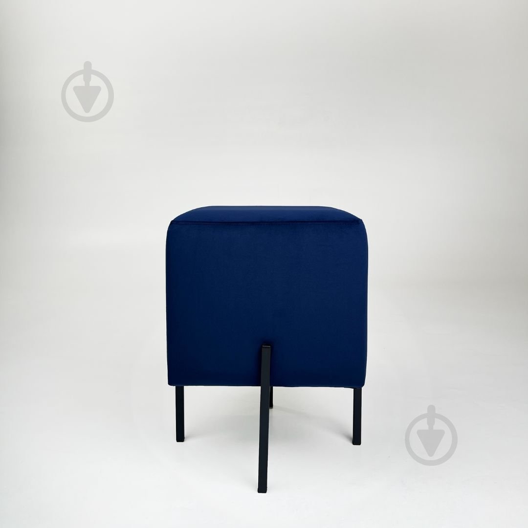 Пуф TWINSANN Tiffany 500х390 мм синий/черный - фото 4