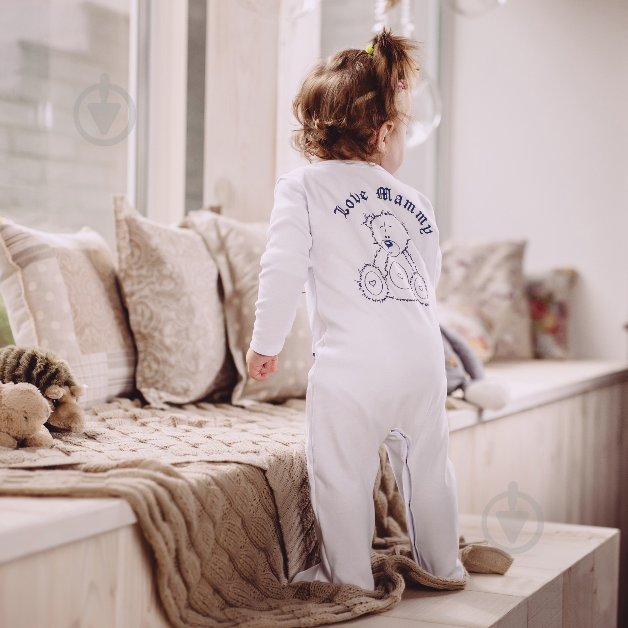 Человечек Lucky tots р.74 молочный 1668 - фото 2