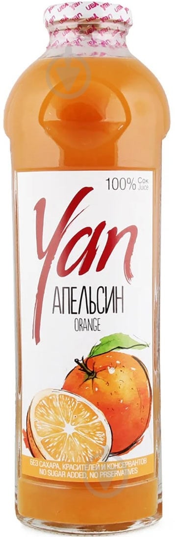 Сок Yan Апельсиновый 0,93л - фото 1