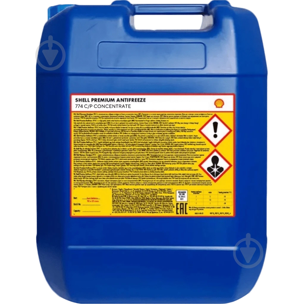 Антифриз SHELL 774 C/P G11 від -20 до +104 концентрат 20 л синій (ТОВ-У510618) - фото 1
