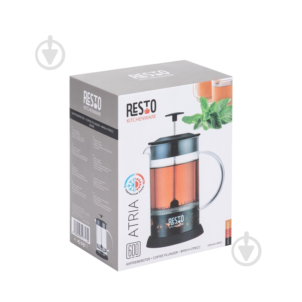 Френч-пресс RESTO 600 мл ATRIA 90501 - фото 8