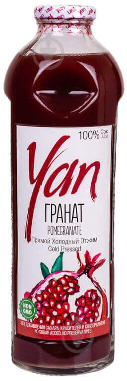 Сок Yan Гранатовый 0,93л - фото 1 Сок Yan Гранатовый 0,93л - фото 1