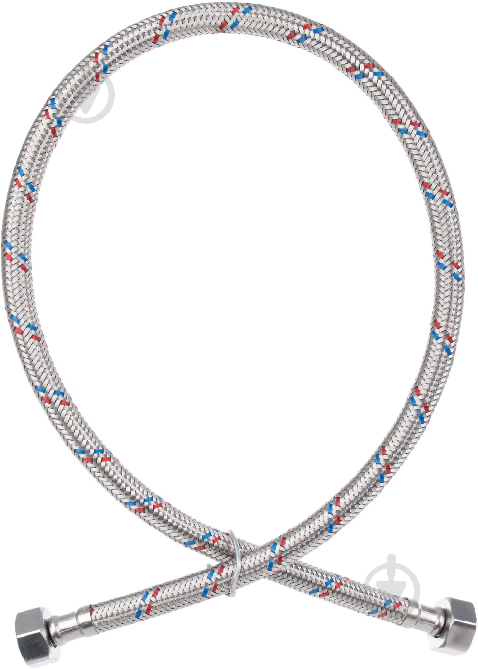 Шланг Valtec для воды 1/2 "80 см г / г VALTEC Сталь (точеный стальной ниппель) - фото 2