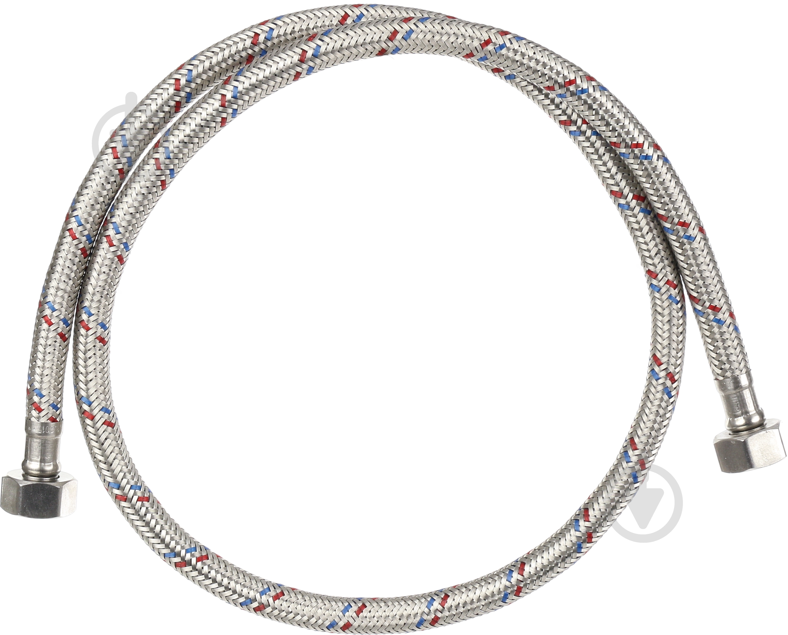 Шланг Valtec для воды 1/2 "100 см г / г VALTEC Сталь (точеный стальной ниппель) - фото 1 Шланг Valtec для воды 1/2 "100 см г / г VALTEC Сталь (точеный стальной ниппель) - фото 1