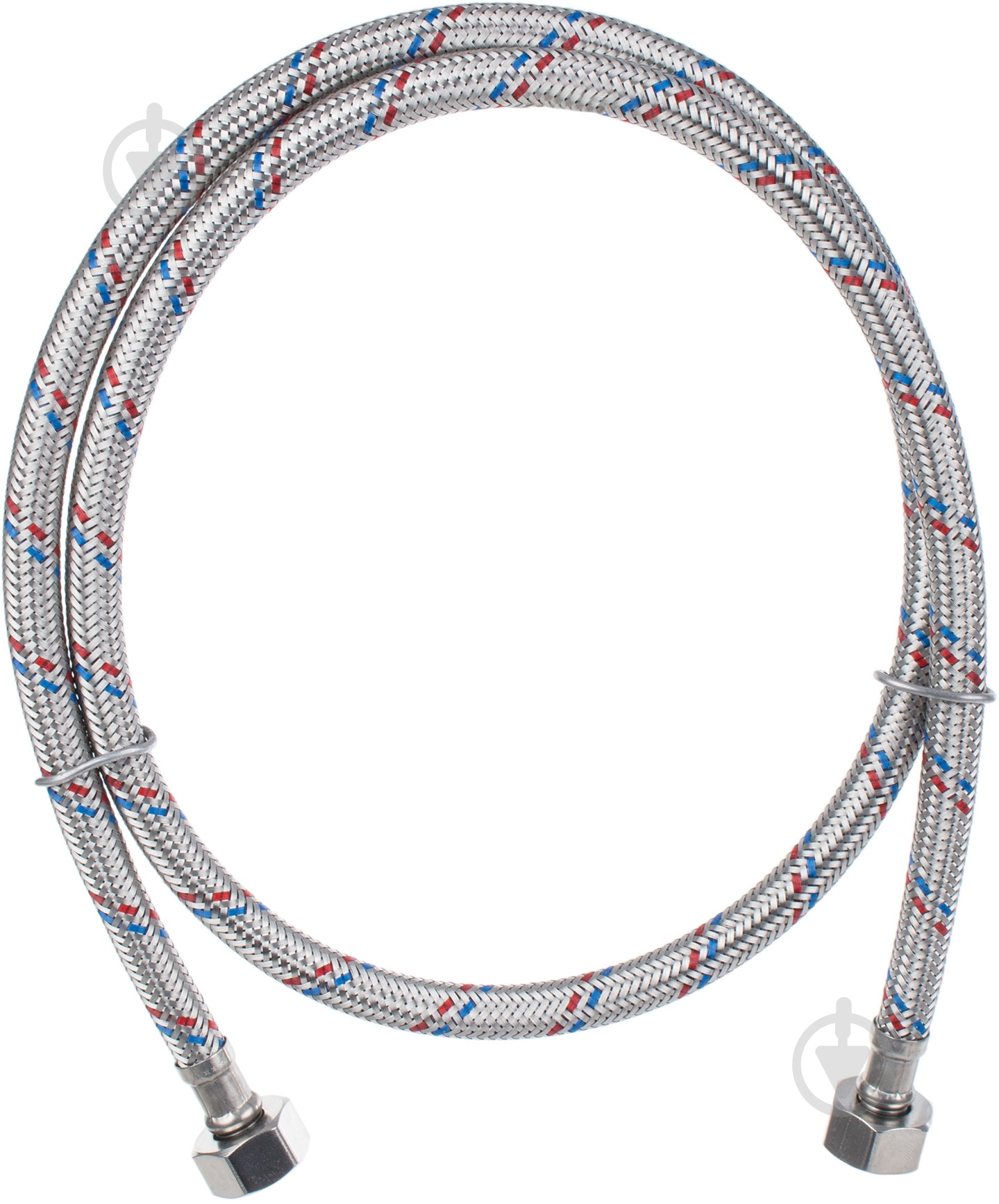 Шланг Valtec для воды 1/2 "120 см г / г VALTEC Сталь (точеный стальной ниппель) - фото 1 Шланг Valtec для воды 1/2 "120 см г / г VALTEC Сталь (точеный стальной ниппель) - фото 1