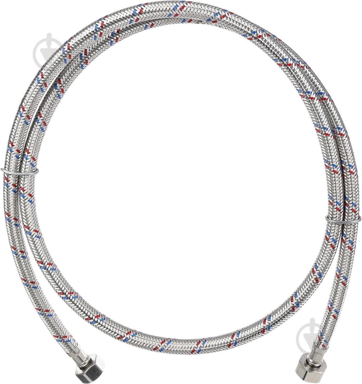 Шланг Valtec для воды 1/2 "150 см г / г VALTEC Сталь (точеный стальной ниппель) - фото 1 Шланг Valtec для воды 1/2 "150 см г / г VALTEC Сталь (точеный стальной ниппель) - фото 1