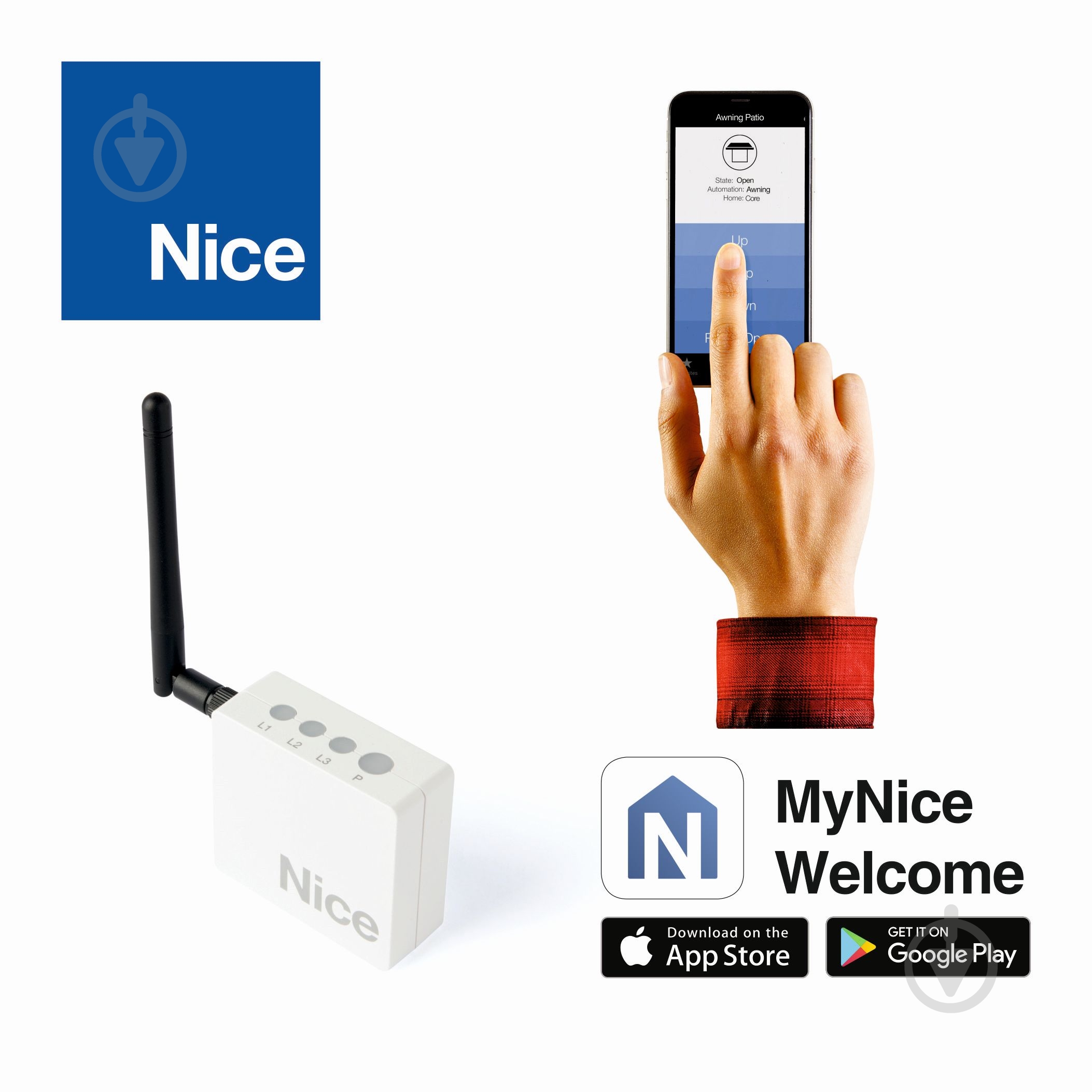 Блок підключення автоматики Nice Wi-Fi IT4 - фото 2 Блок підключення автоматики Nice Wi-Fi IT4 - фото 2