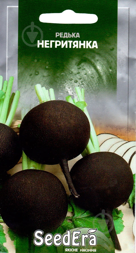 Семена SeedEra редька Негритянка 2 г (4823073719701) - фото 1 Семена SeedEra редька Негритянка 2 г (4823073719701) - фото 1
