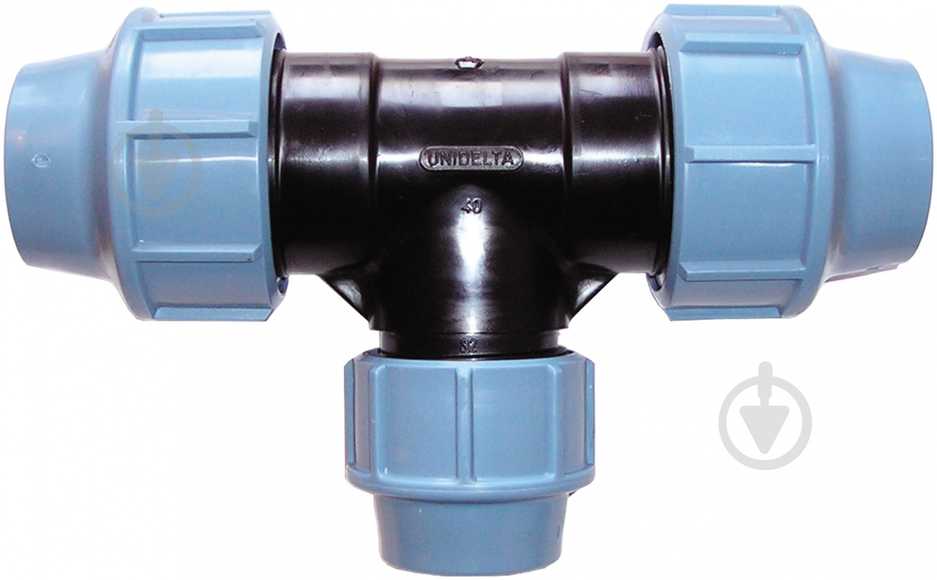 Тройник Unidelta ПЭ ред. 50х40х50 PN 16 - фото 3