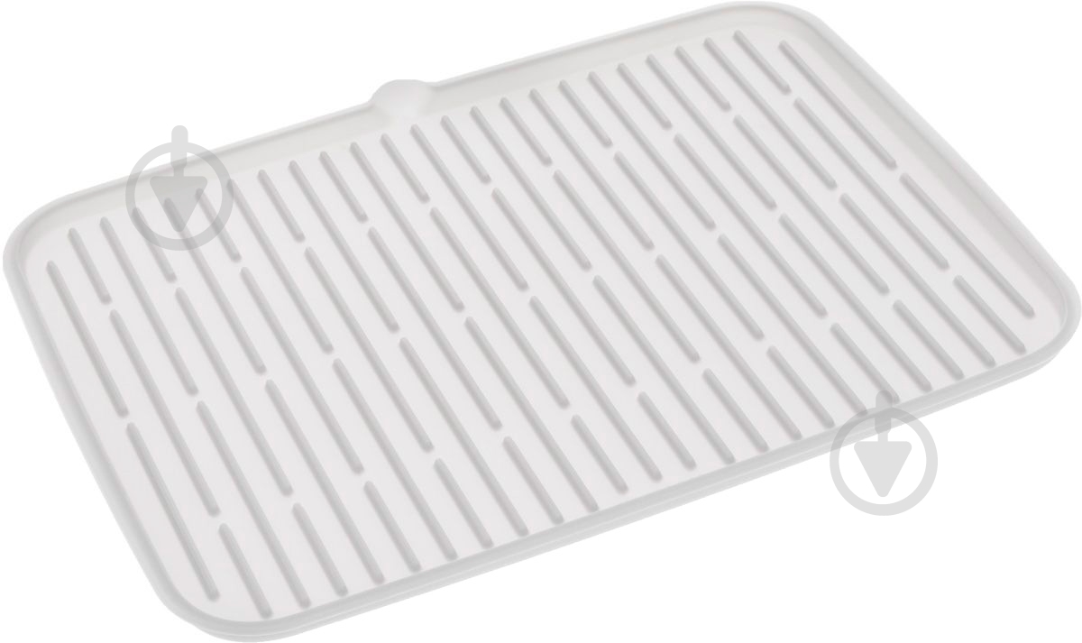 Килимок для сушіння посуду Clean Kit 42х30 см білий Tescoma - фото 1