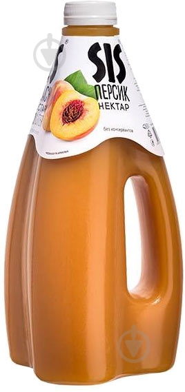 Нектар SIS Natural Персик 1,6л - фото 1 Нектар SIS Natural Персик 1,6л - фото 1