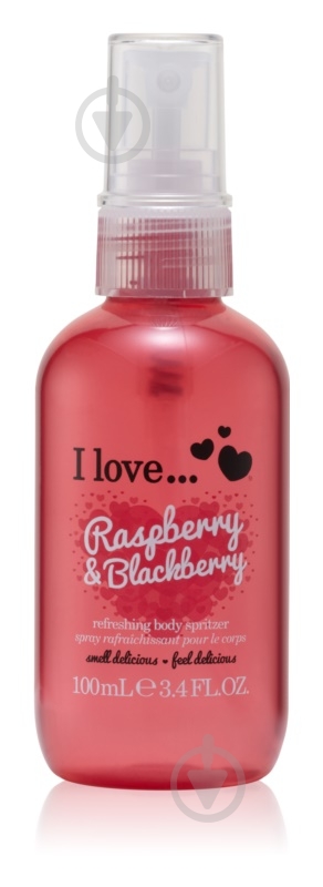 Вода косметична I love Raspberry & Blackberry 100 мл - фото 1