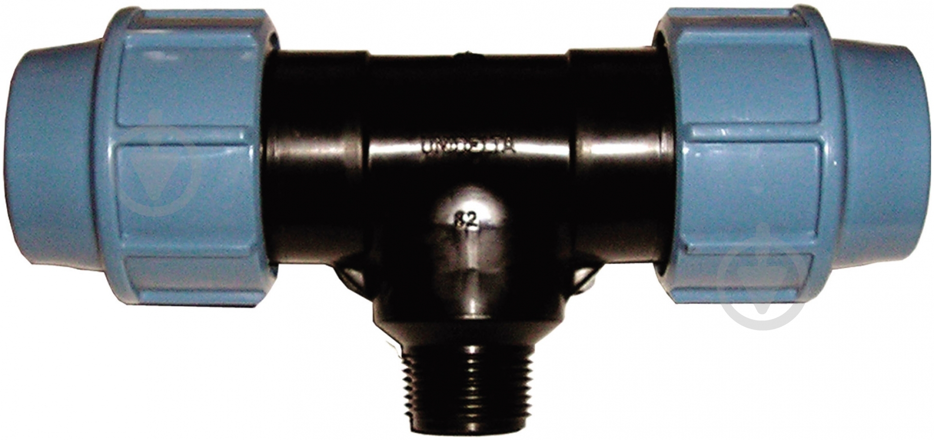 Тройник комбинированный наружная Unidelta ПЭ 32х5/4"х32 - фото 1