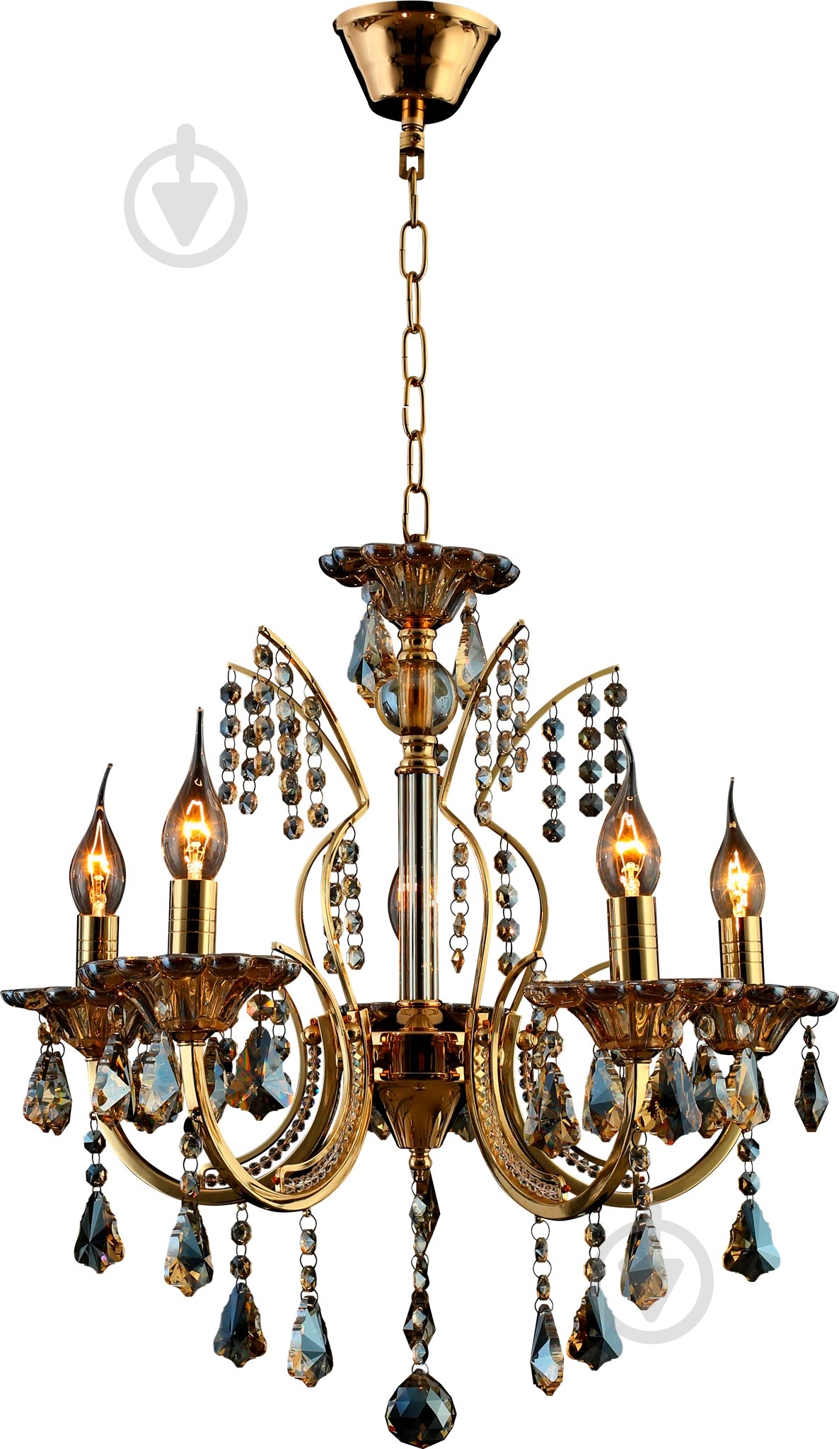 Люстра подвесная Blitz 5x60 Вт E14 3702 - фото 1