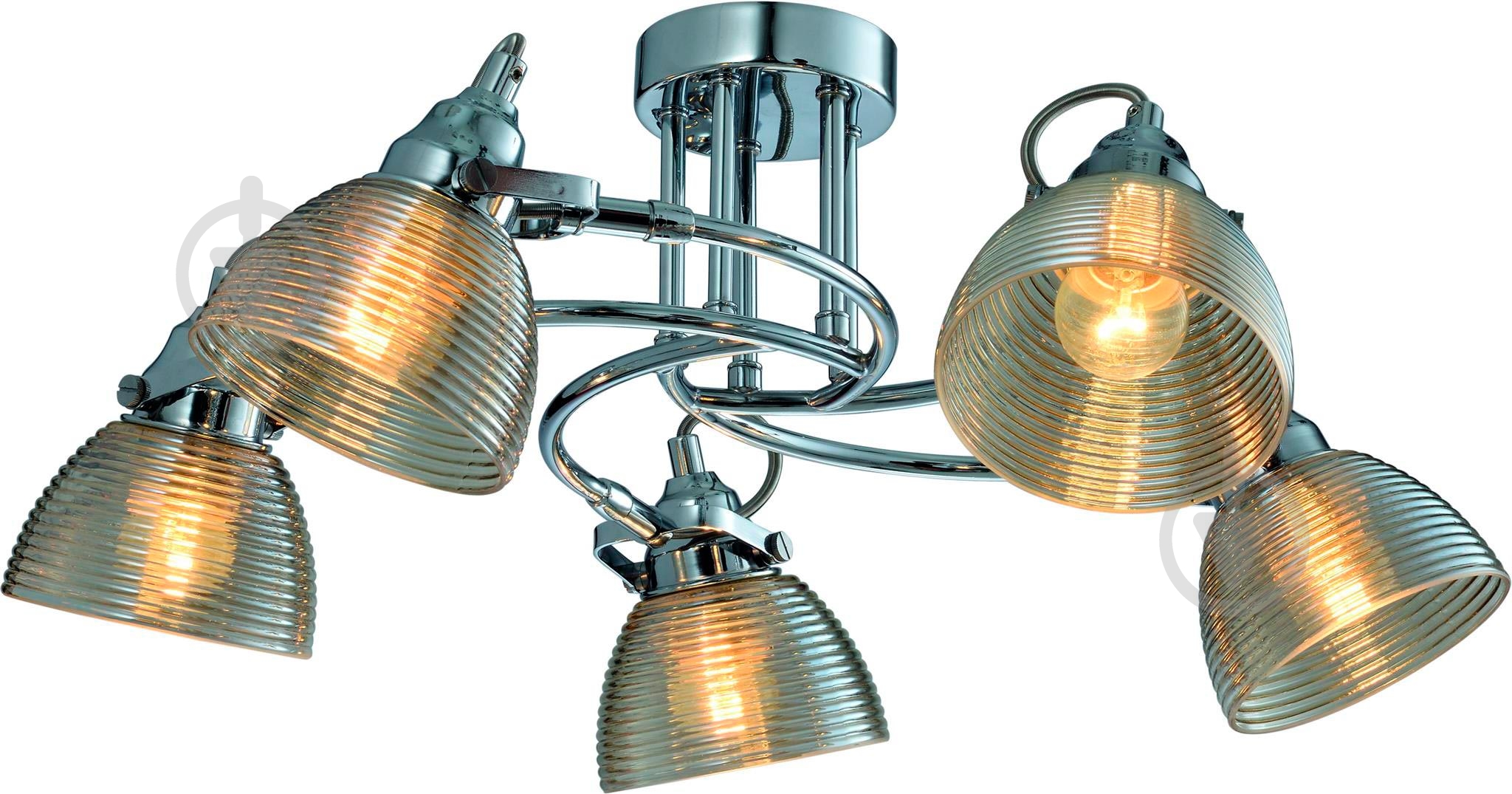 Люстра потолочная Blitz 5x60 Вт E27 хром 1743 - фото 1 Люстра потолочная Blitz 5x60 Вт E27 хром 1743 - фото 1