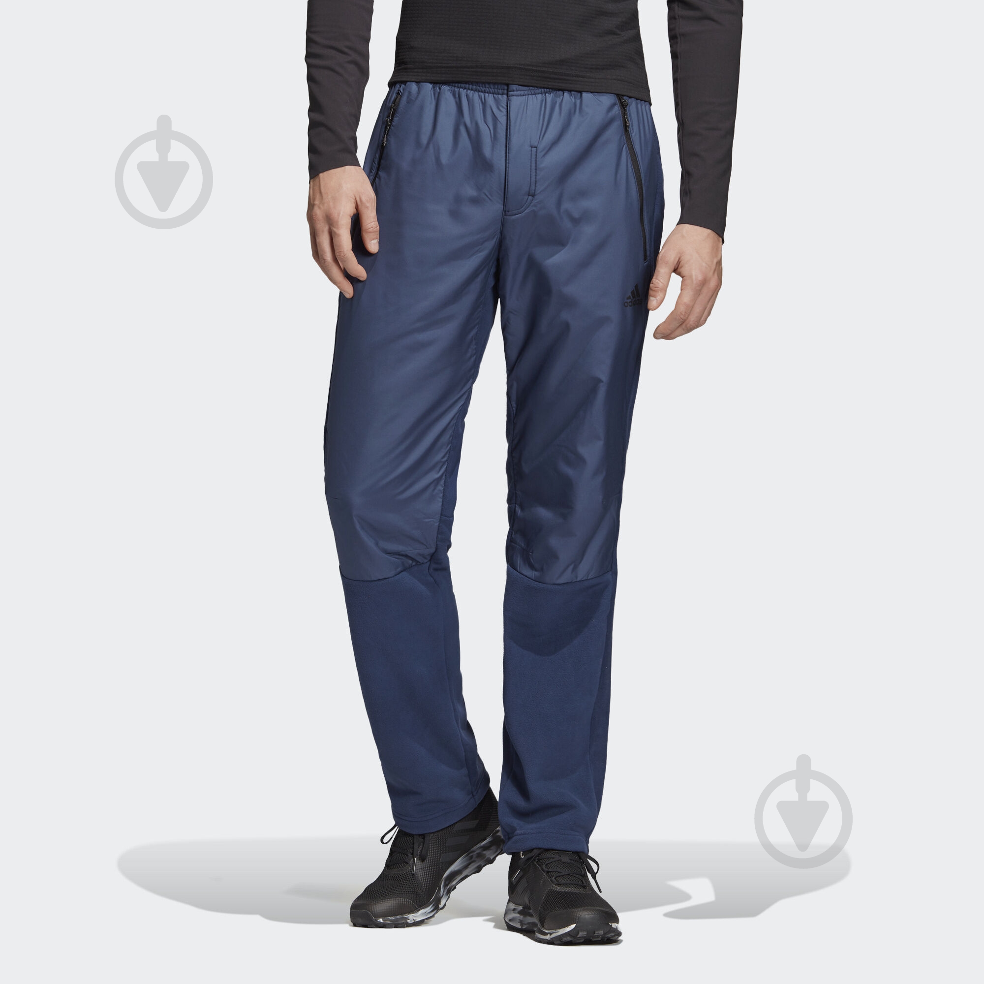 Брюки Adidas Windfleece P EH6500 р. M/L темно-синий - фото 3