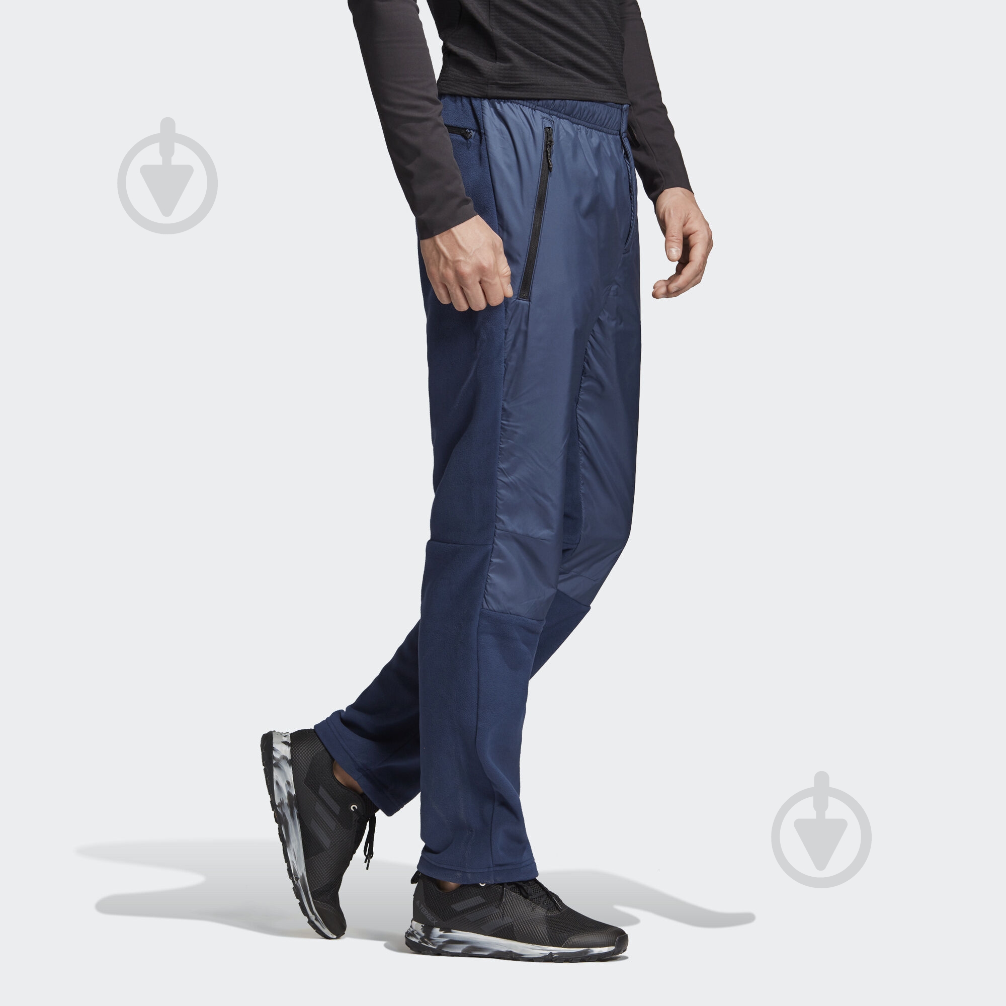 Брюки Adidas Windfleece P EH6500 р. M/L темно-синий - фото 4