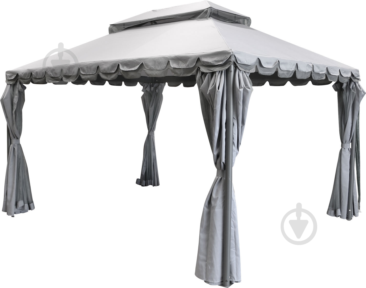 Павильон садовый Indigo 3х4 м DU-063 gray - фото 1