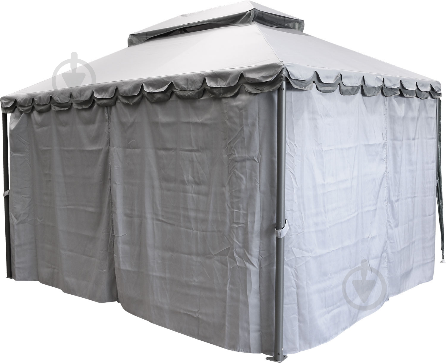 Павильон садовый Indigo 3х4 м DU-063 gray - фото 2