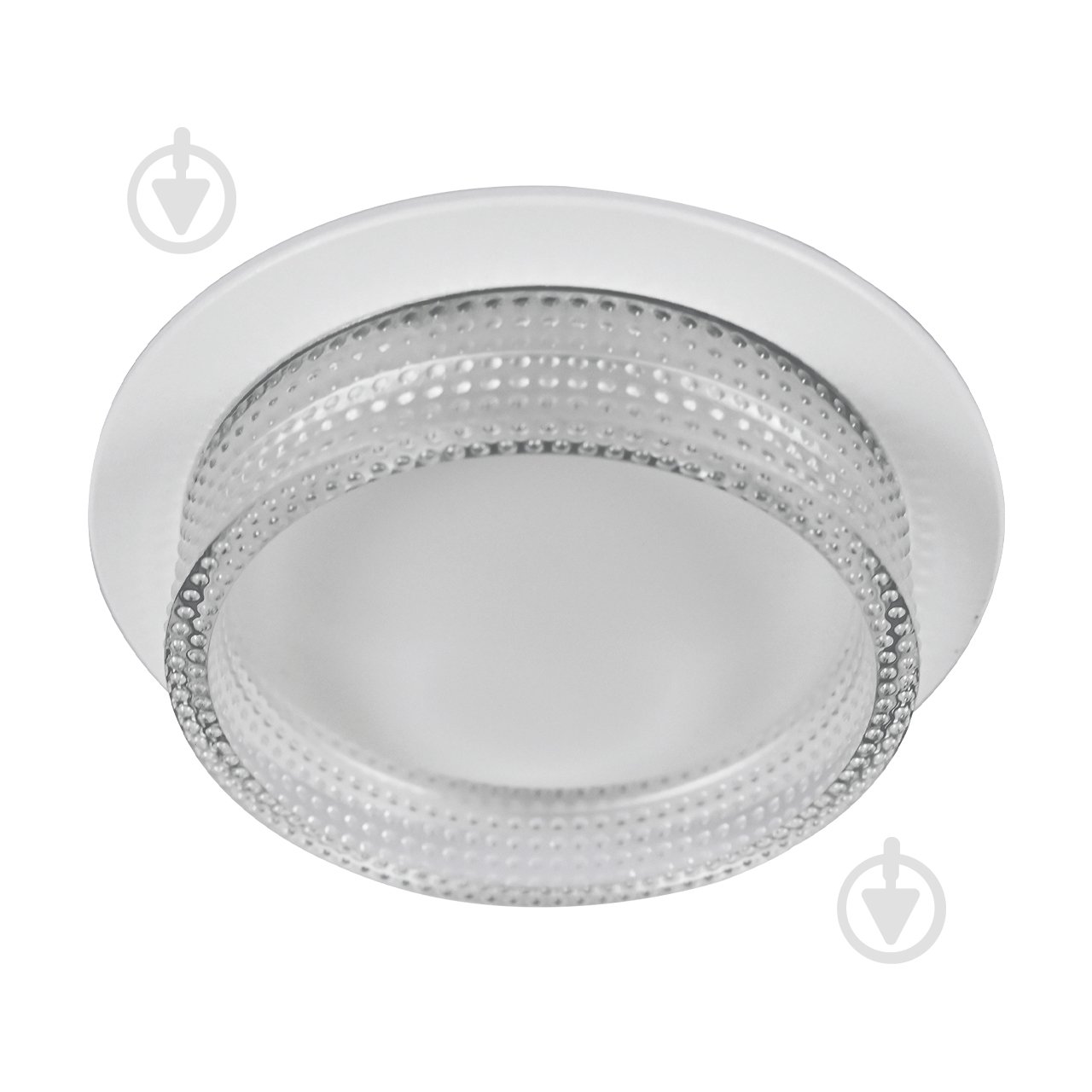 Світильник точковий Hopfen STARK TO-CRISTAL R WH GX53 білий - фото 1 Світильник точковий Hopfen STARK TO-CRISTAL R WH GX53 білий - фото 1