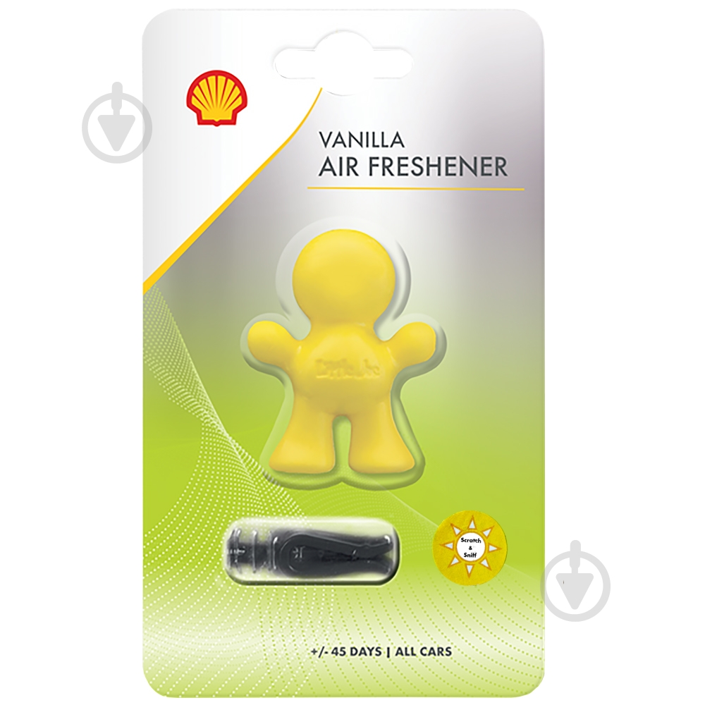 Ароматизатор на дефлектор SHELL Little Joe Vanilla Ваниль - фото 1