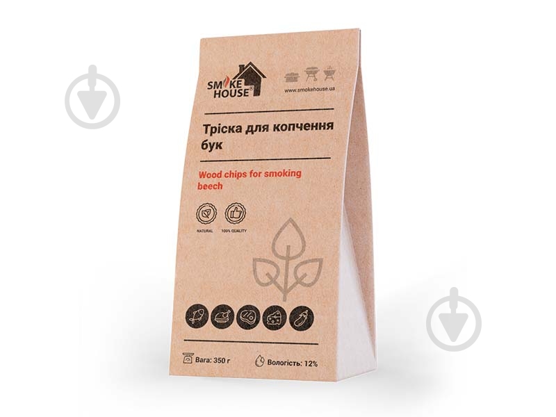 Тріска для копчення Smoke House бук 350 г - фото 2 Тріска для копчення Smoke House бук 350 г - фото 2