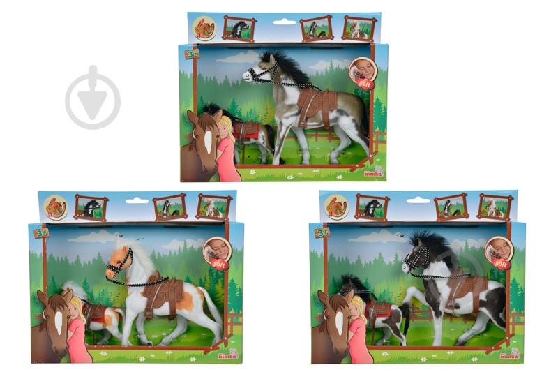 Игровой набор Simba Две лошадки в ассортименте 4325615 - фото 2