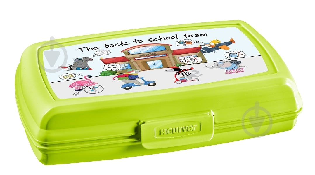 Ланч-бокс Curver мультиснап Back to School 0,6 л - фото 1