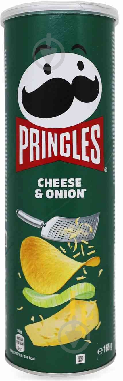 Чипсы Pringles сыр и лук 165 г - фото 1